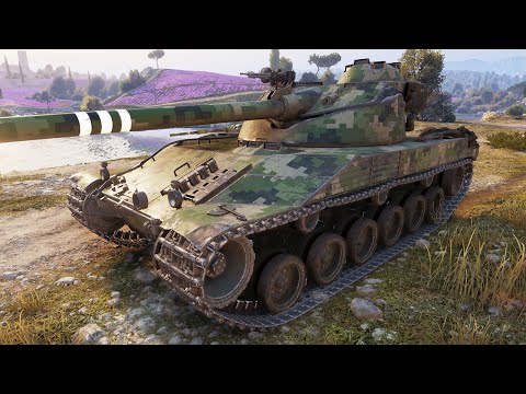 Видео: B-C 25 t - Сражался до конца - World of Tanks