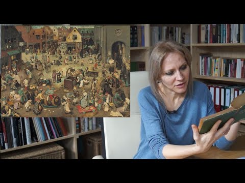 Видео: Питер Брьогел Стари - фрагментите, прочетени от Ицко Финци (в курса "Брьогел Стари")