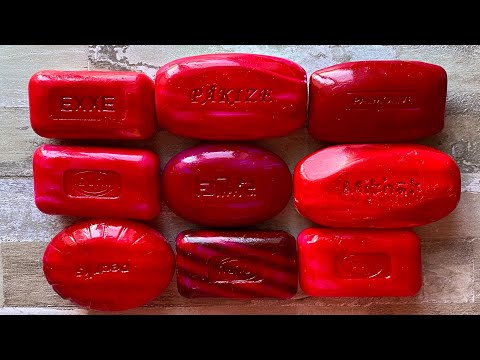 Видео: ASMR SOAP| Cutting colored soaр | Soap Carving| Резка крашенного мыла