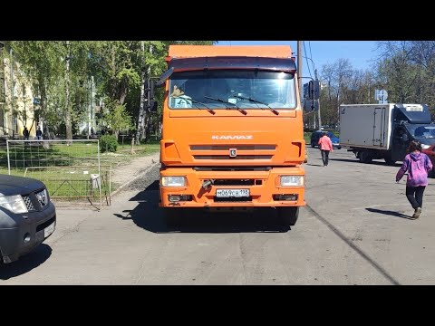 Видео: Работа на КАМАЗе 6520