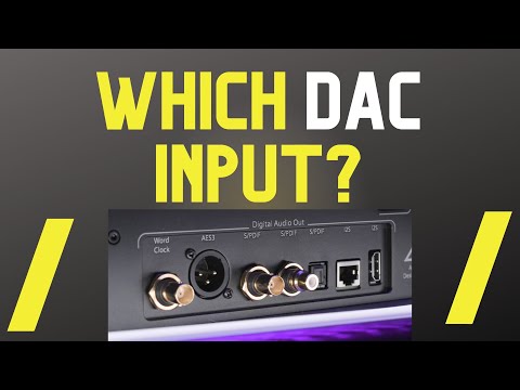 Видео: USB, SPDIF, AES/EBU — что звучит лучше? | Hi-Fi ЦАП и Hi-Fi аудио