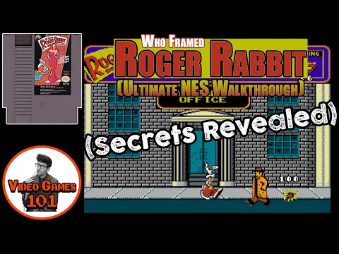 Видео: Прохождение игры «Кто подставил кролика Роджера» для NES | 100% руководство | Видеоигры 101