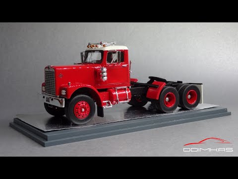 Видео: Diamond Reo 1971 || NEO Scale Models | Седельный тягач || Масштабные модели грузовых автомобилей