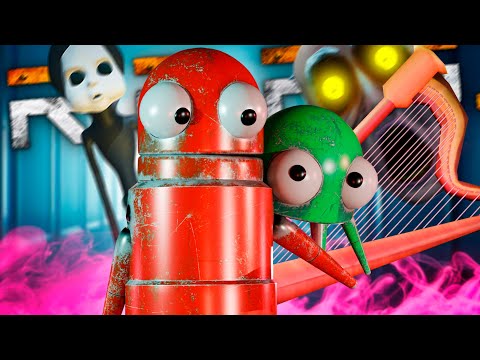 Видео: НОЧЬ В МУЗЕЕ ➤ R.E.P.O. | КООП |