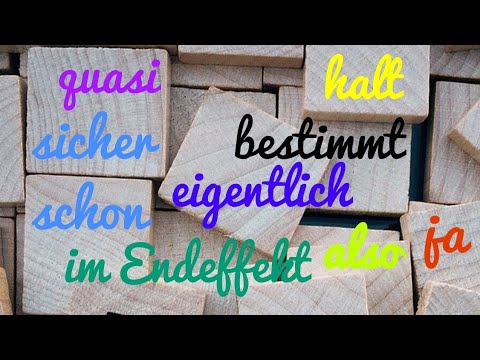 Видео: "Паразитни думи" в немския език | Füllwörter | Flickwörter im Deutschen