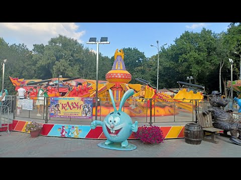 Видео: Парк Гагарина Самара/Гуляем по набережной