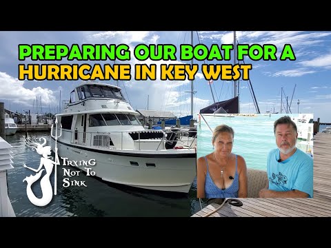 Видео: Готовим лодку к урагану в Ки-Уэсте! E143