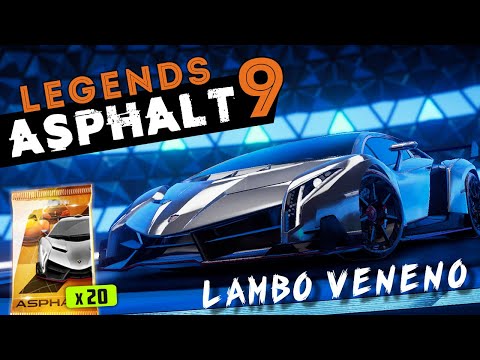 Видео: Asphalt 9: Legends - Открыл Lamborghini Veneno. Прохождение специального события (ios) #96