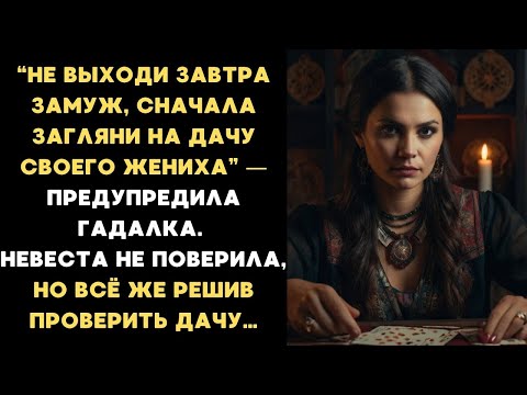 Видео: НЕ ВЫХОДИ завтра ЗАМУЖ, сначала загляни на дачу жениха — сказала гадалка. Невеста замерла от шока...