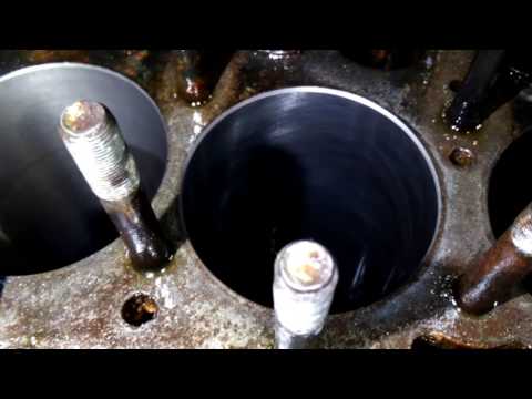 Видео: Блок цилиндров ГАЗ-11 расточка, хонинговка, миниобзор