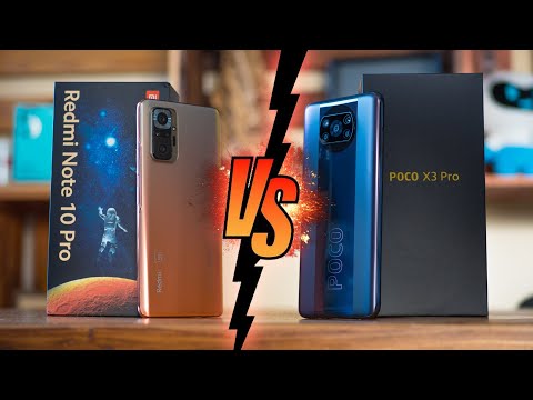 Видео: Сравнение POCO X3 Pro и Redmi Note 10 Pro: ваш кошелек в опасности! Что лучше POCO или Redmi?