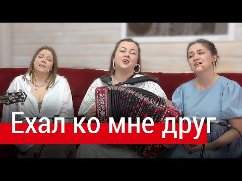 Видео: Девушки поют на разрыв души... Ехал ко мне друг, да не доехал... | Трио ПТАШИЦА | Песни под гармонь