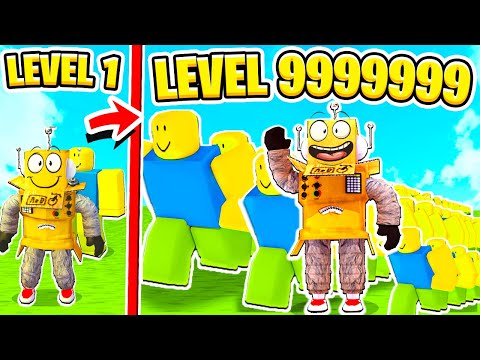 Видео: СОЗДАЛ 999.999.999 НУБОВ! 1 НУБ ПРОТИВ 1000! НУБ И ПРО ВИДЕО ROBLOX