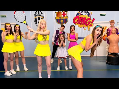 Видео: ИНИЦИЈАЦИЈА У ШКОЛСКИ ТИМ! 😱 Нова ученица на тестирању | KiKiDo Campus Serbian - Kompilacije