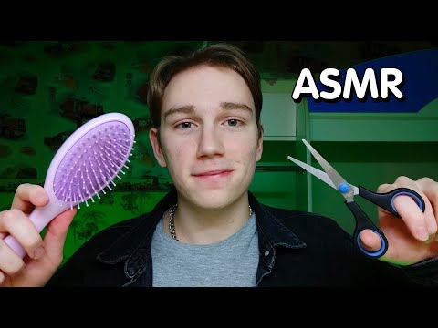 Видео: АСМР Парикмахер Ролевая Игра | ASMR Hairdresser