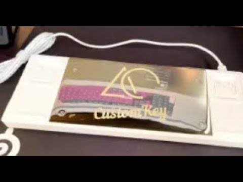 Видео: Собрал кремовый кастом с зеркальным бэкплейтом! Creamy GMK67 x CustomKey. #КАСТОМКИ