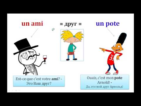 Видео: Урок #85: Сленг. Разговорный французский / Argot. Langage familier