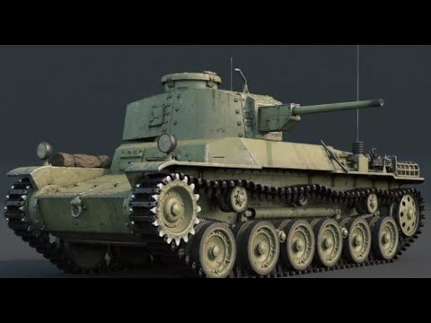 Видео: Японский средний танк Чи Ха, Тип 97