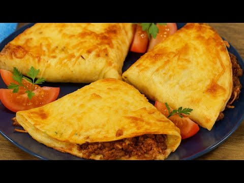 Видео: Готовлю это, когда нет времени! ⏰ Простой и экономичный ужин с питой и фаршем! 🥙