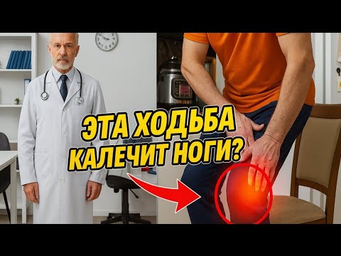 Видео: После 60 НЕЛЬЗЯ так ходить! Комплекс упражнений для ног!