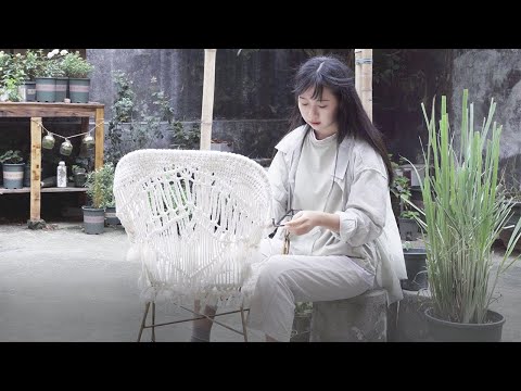 Видео: DIY Великолепная веревка стул | Расслабьтесь и наслаждайтесь летним полуденным чаем