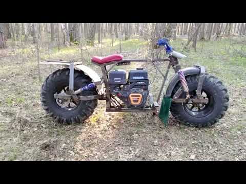 Видео: Мотовездеход с двигателем Lifan KP500