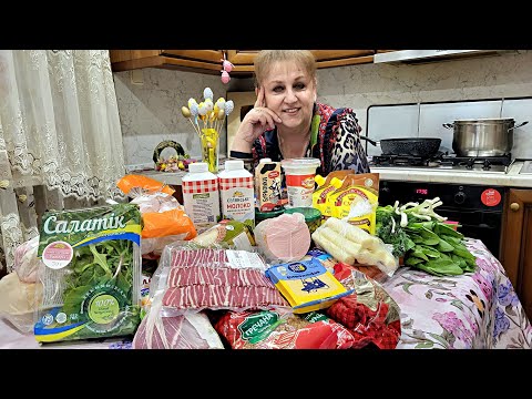 Видео: РАСПАКОВКА, ОБЗОР ЦЕН И ПОКУПОК. ТЁПЛЫЙ САЛАТ на скорую руку.