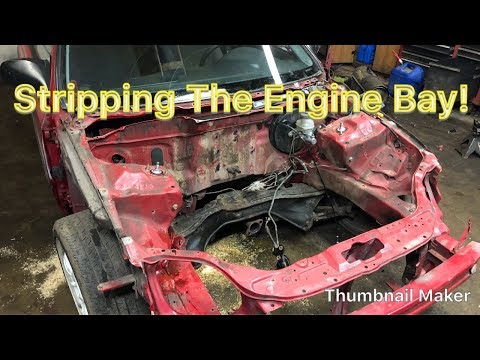 Видео: Как проложить проводку и очистить моторный отсек. Часть 1. Проект Honda Civic EK Hatch