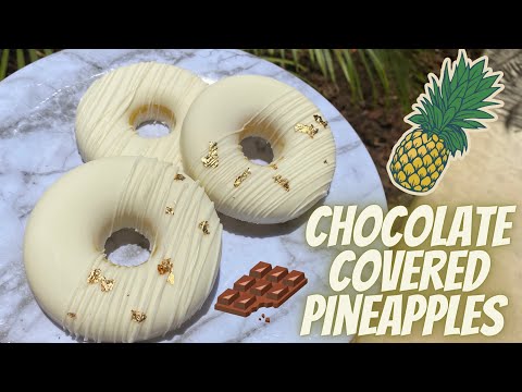 Видео: Ананасы в шоколаде | Силиконовая форма для пончиков