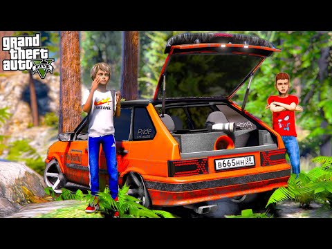 Видео: СРОЧНОЕ ВКЛЮЧЕНИЕ! ГРИША ПРОПАЛ И ЕГО ДРУЗЬЯ НАШЛИ ВАЗ 2114 В ЛЕСУ - ЖИЗНЬ ПЕРЕКУПА В GTA 5 ⚡ГАРВИН