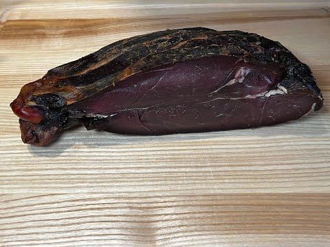 Видео: Холодное копчение мяса косули