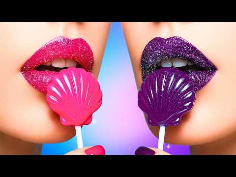 Видео: ХОРОШАЯ РУСАЛКА ПРОТИВ ПЛОХОЙ РУСАЛКИ! ✨ ВОЛШЕБНОЕ ПОДВОДНОЕ ПРЕОБРАЖЕНИЕ 💄🌊