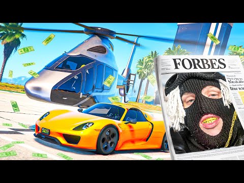 Видео: БЕЗ ДОНАТА В ФОРБС?! Я СТАЛ МИЛЛИАРДЕРОМ В GTA 5RP!