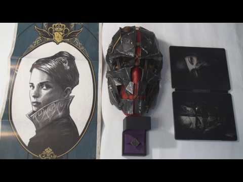 Видео: Распаковка Dishonored 2 Коллекционное Издание (COllector's Edition) UNBOX!