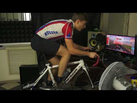 Видео: Ступенчатый тест FTP в zwift