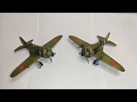 Видео: И-16 "Звезда" и "Ark" 1/48. Полная сборка двух моделей за раз!