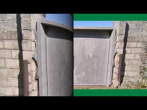 Видео: РЕСТОВРАЦИЯ старых гаражных ворот.