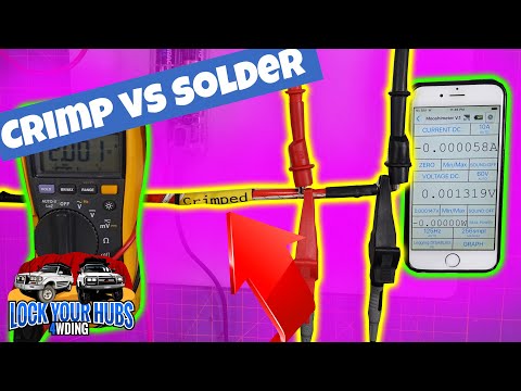 Видео: Опрессовка и пайка для вилок Anderson