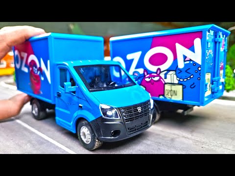 Видео: Модельки ГАЗЕЛЬ НЕКСТ ОЗОН новинка Автопанорама. Про машинки