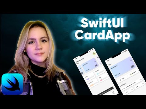 Видео: SwiftUIChill: CardApp - Интерфейс и анимации для банковского приложения (Swift Apple iOS Xcode)