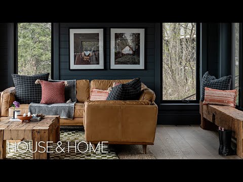 Видео: Домик Thunderbird: канадский коттедж, вызывающий ностальгию