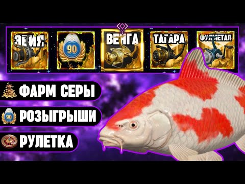 Видео: 🔴 СТРИМ РР4┃⭐ КАРПЫ КОИ ВОЗВРАЩАЮТСЯ на МЕДНОЕ┃🎁 РОЗЫГРЫШ ДЛЯ ЧАТА КАЖДЫЕ 20 МИНУТ┃maXS1k