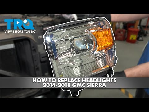 Видео: Как заменить фары на GMC Sierra 2014-2018