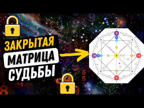 Видео: ЧТО ДЕЛАТЬ, ЕСЛИ ВСЯ МАТРИЦА СОСТОИТ ИЗ 9 И 18? Закрытая матрица судьбы – это наказание или сила?