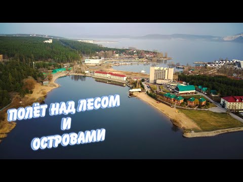 Видео: Завораживающий полёт дрона над лесом и муравьиными островами с видом на Жигулёвские горы г. Тольятти