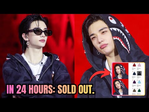 Видео: Толстовка BAPE от Хёнджина была распродана за считанные часы — сила одного образа!