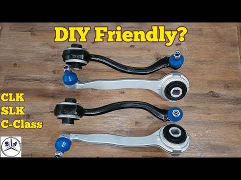 Видео: Замена рычагов подвески: можно ли сделать это самостоятельно? Класс C, CLK, SLK...