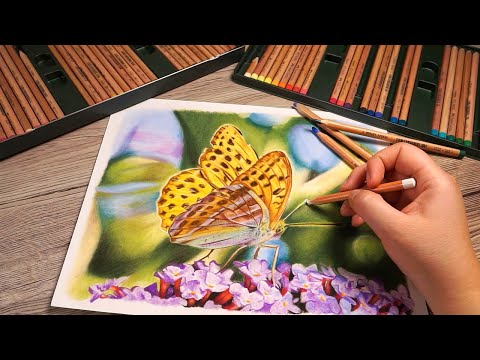 Видео: Руководство для начинающих по пастельным карандашам — Faber Castell Pitt Pastel Tutorial