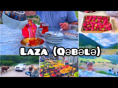 Видео: Laza (Qəbələ).Лаза -село в Габалинском районе/Азербайджан/тут стоит побывать