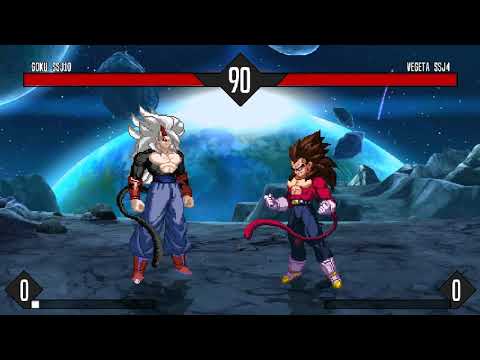 Видео: Прохождение Мугена DBZ Extreme Butoden | Сон Гоку Супер Сайян 10